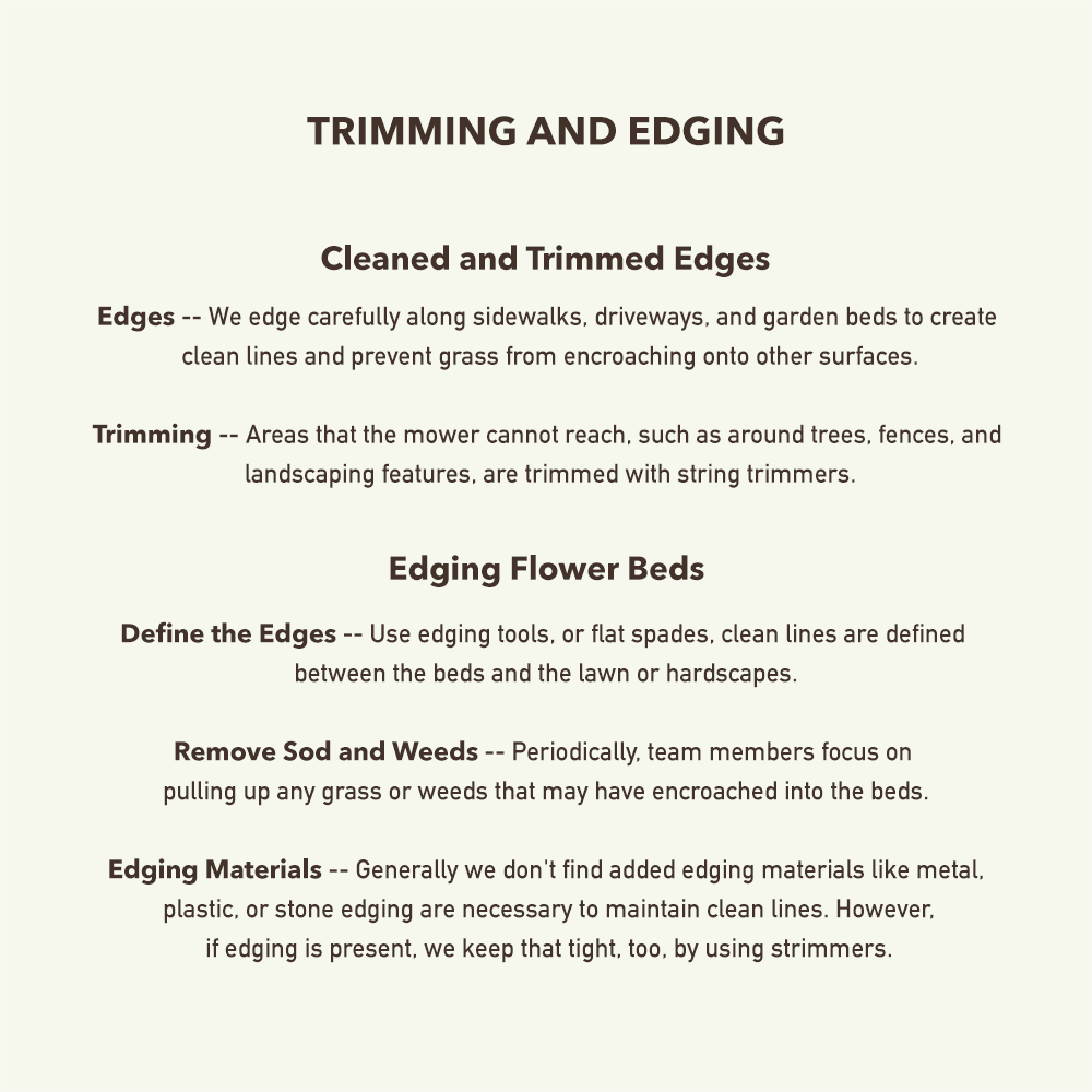 JSC Trimming and Edging